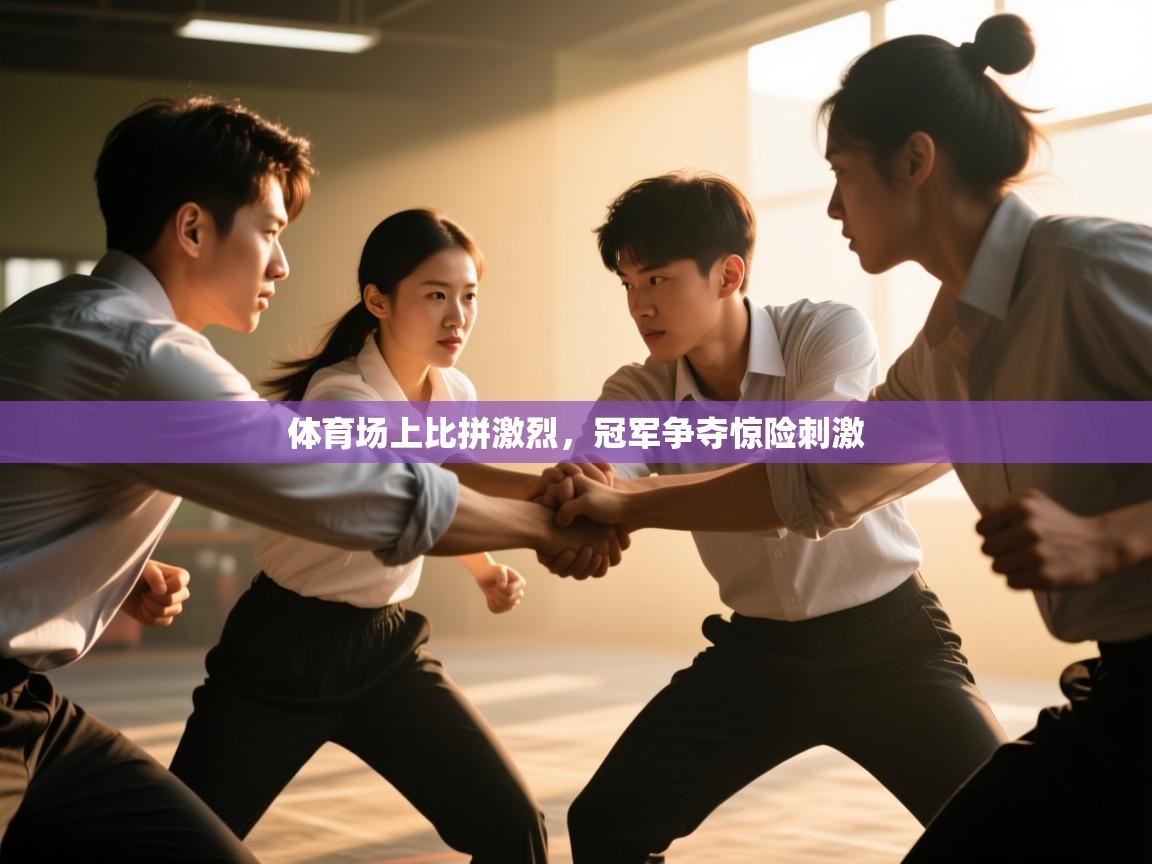 体育场上比拼激烈，冠军争夺惊险刺激  第2张